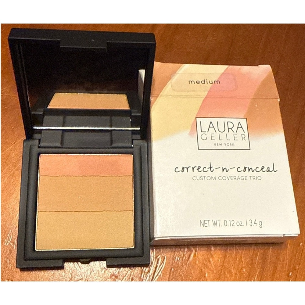 Laura Geller Correct-n-Conceal Coverage Trio, Medium, NEW‎ in Box,